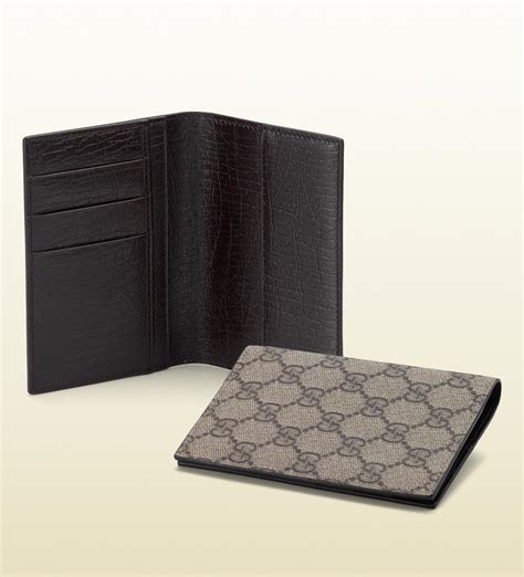 gucci card holder man|Gucci passport holder men.